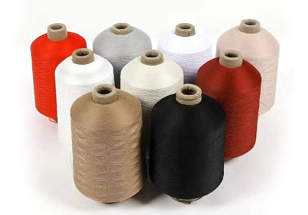 Polyester blended yarn